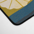 Gold Floral Desk Mat Gallery Image 4