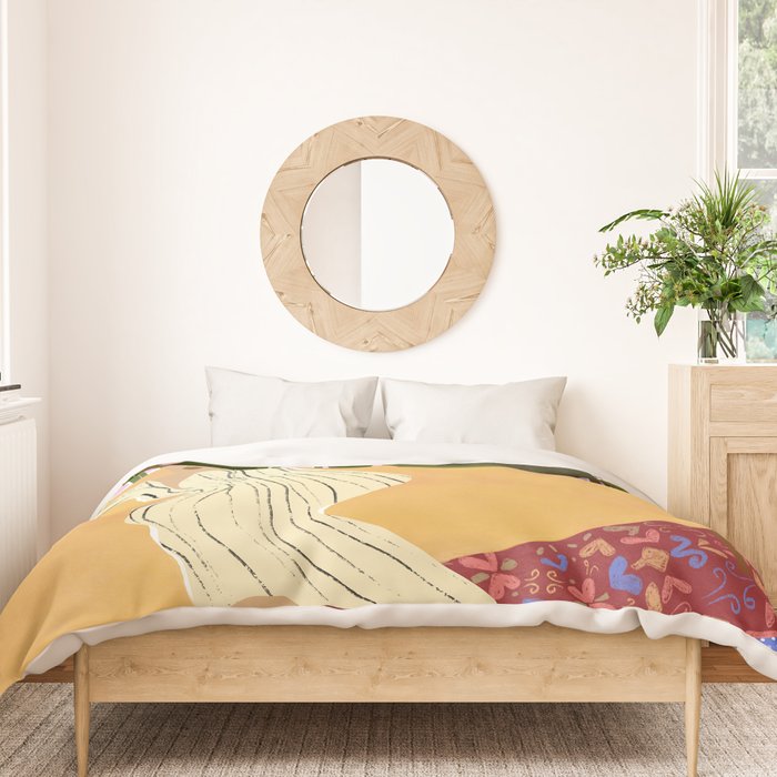 Nostalgic Times Duvet Cover Gallery Image 3
