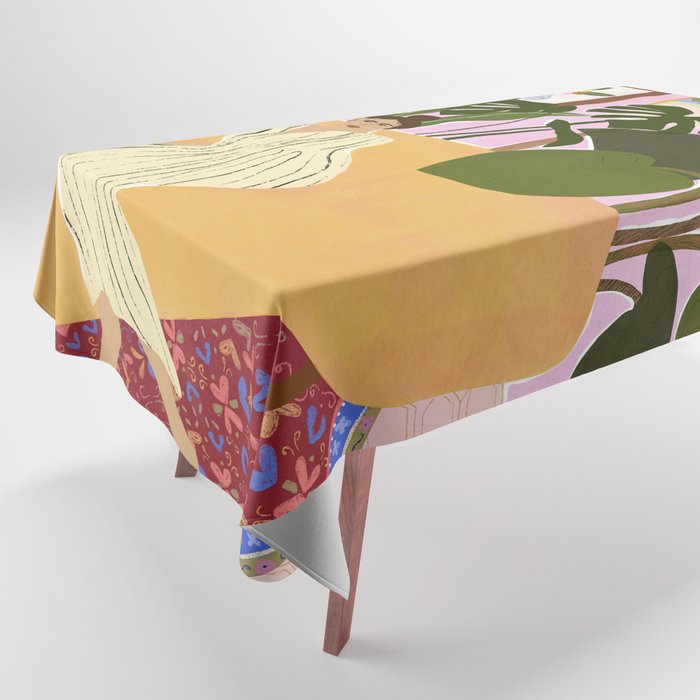 Nostalgic Times Tablecloth Gallery Image 1