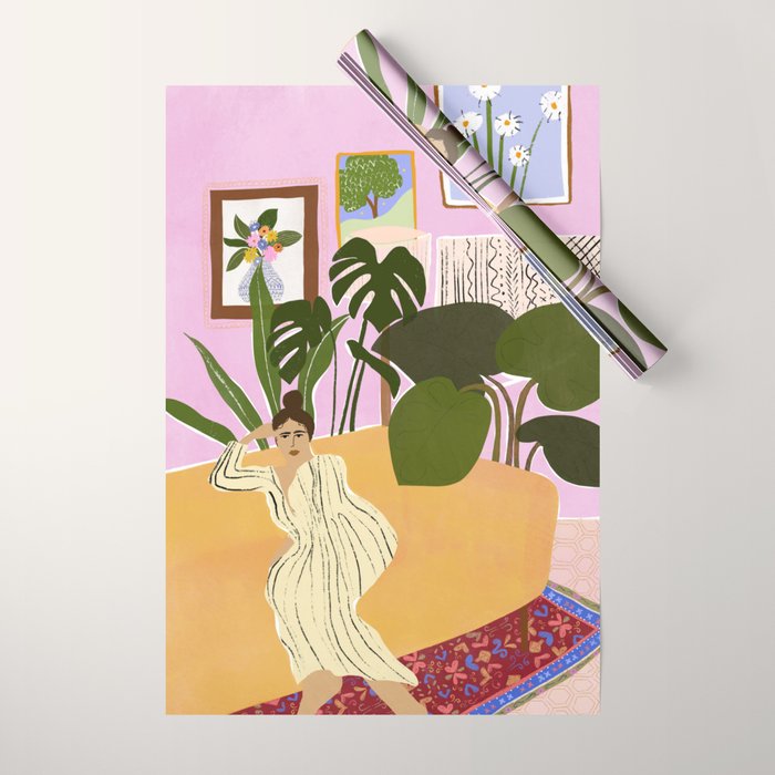 Nostalgic Times Wrapping Paper Gallery Image 1