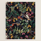 Vintage Jungle Birds Night Garden Jigsaw Puzzle Gallery Image 1