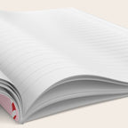 Christmas Candy Cane Pink Notebook Gallery Image 2