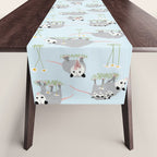 Opossums and Daisies Table Runner Gallery Image 1
