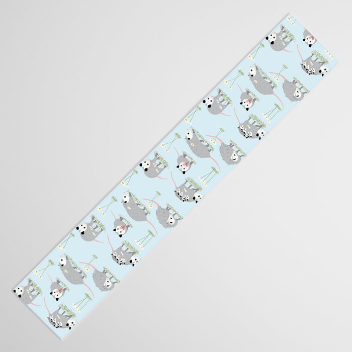 Opossums and Daisies Table Runner Gallery Image 3