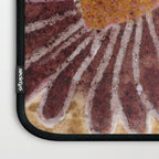 Daisies in Country Field Painting in Burgundy Red Laptop Sleeve Gallery Image 3