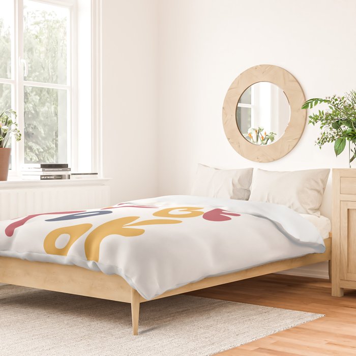 its OK to be OK Duvet Cover Gallery Image 2