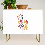 its OK to be OK Credenza Gallery Image 1
