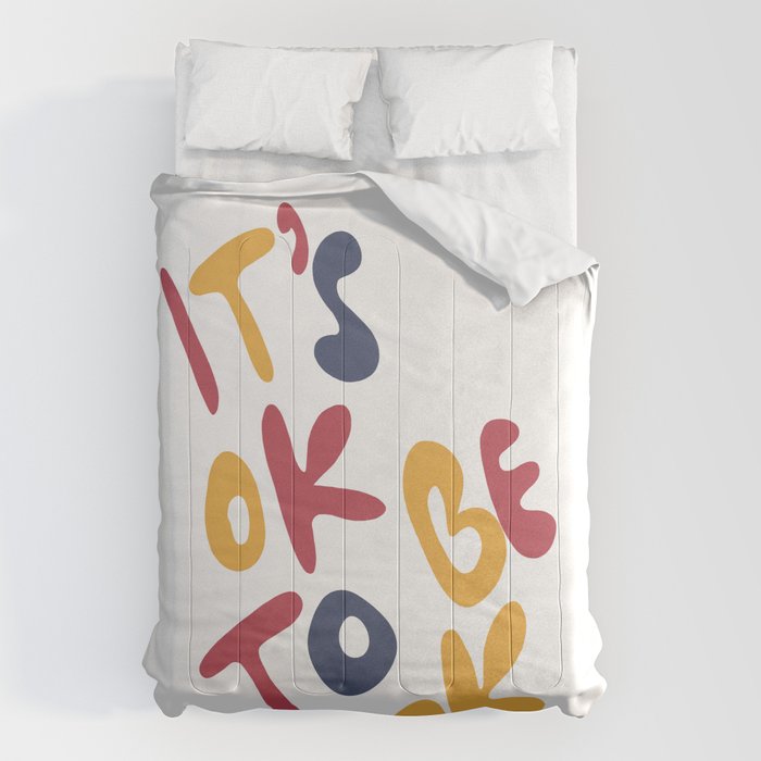 its OK to be OK Comforter Gallery Image 1