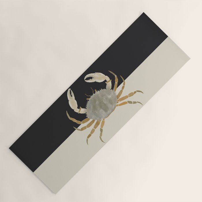 Minimalist Crab Yoga Mat Gallery Image 1