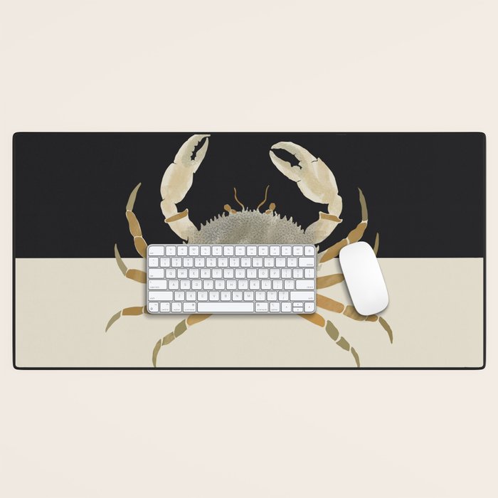Minimalist Crab Desk Mat Gallery Image 1