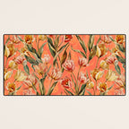 Magic Tulips Pattern VIII Desk Mat Gallery Image 3