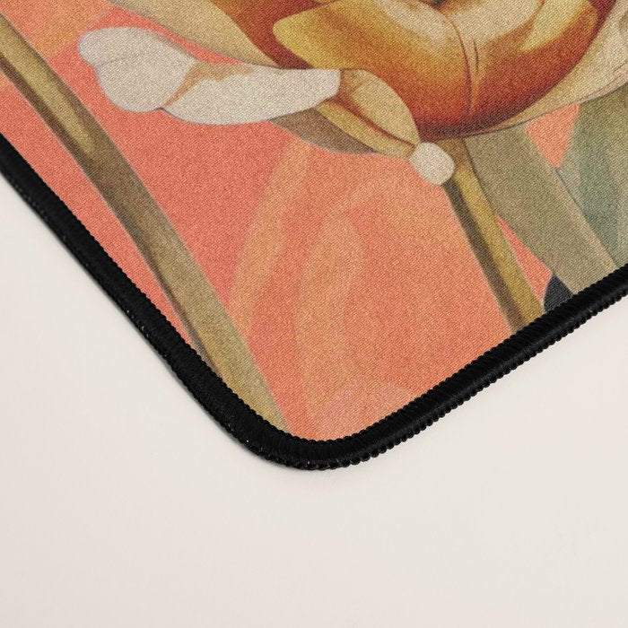 Magic Tulips Pattern VIII Desk Mat Gallery Image 4