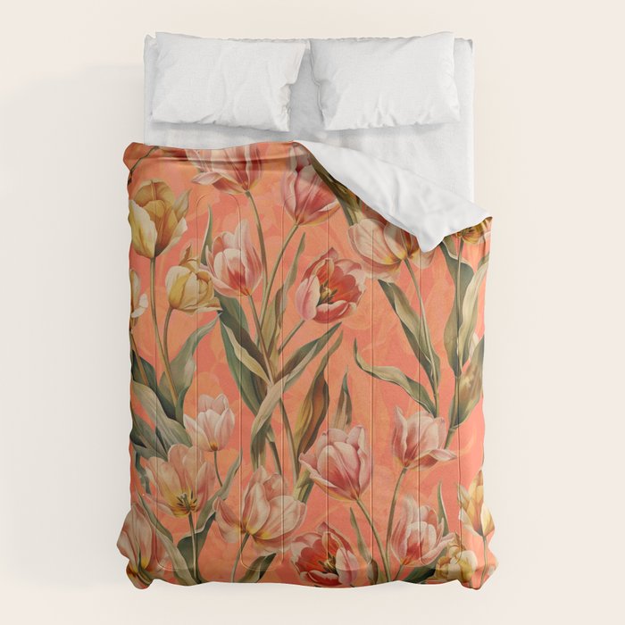 Magic Tulips Pattern VIII Comforter Gallery Image 1