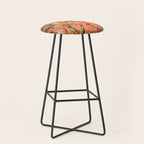 Magic Tulips Pattern VIII Stool Gallery Image 1