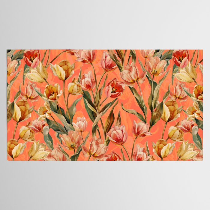 Magic Tulips Pattern VIII Tablecloth Gallery Image 2