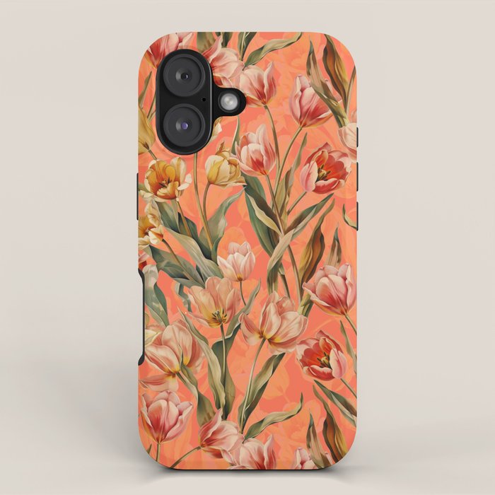 Magic Tulips Pattern VIII iPhone Case Gallery Image 1