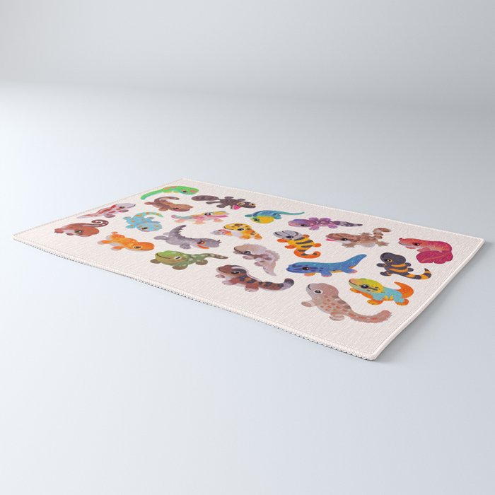 Gecko - bright Rug Gallery Image 3
