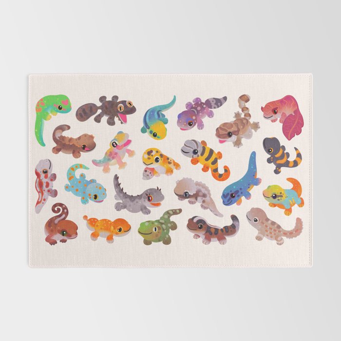 Gecko - bright Rug Gallery Image 2