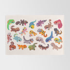 Gecko - bright Rug Gallery Image 2