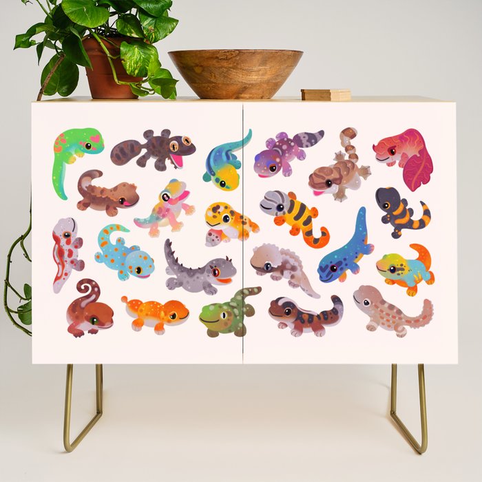 Gecko - bright Credenza Gallery Image 1