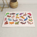 Gecko - bright Rug Gallery Image 1