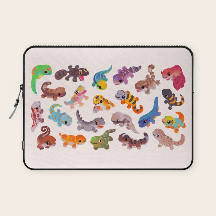 Gecko - bright Laptop Sleeve Gallery Image 1