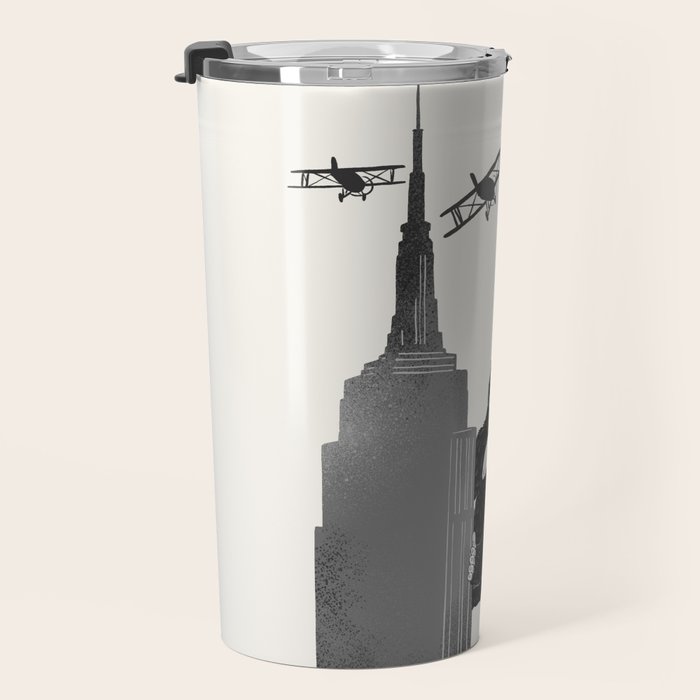 Selfie King Kong Travel Mug Gallery Image 3