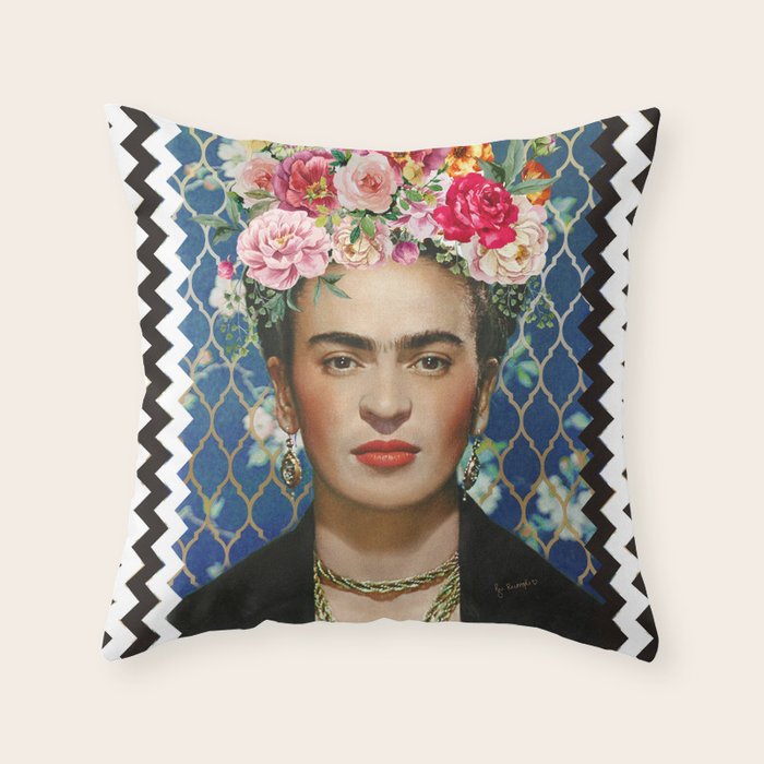 Forever Frida Throw Pillow Gallery Image 6
