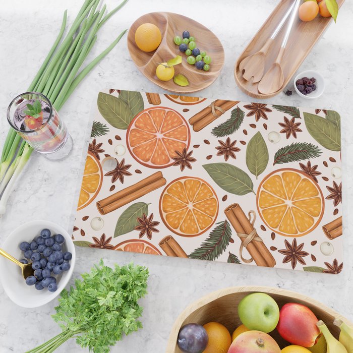 Winter Spices Cutting Board Gallery Image 2