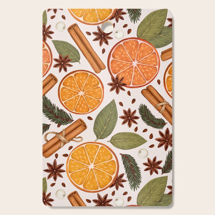 Winter Spices Cutting Board Gallery Image 1