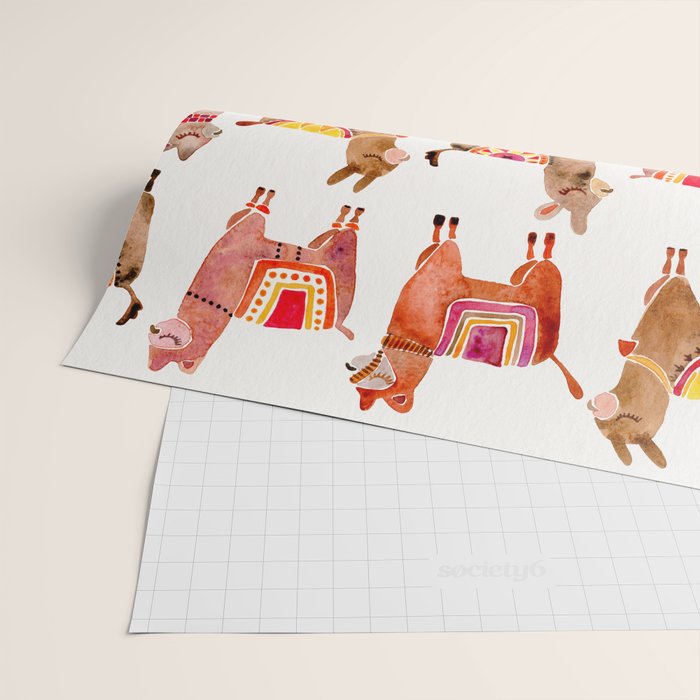 Alpacas Wrapping Paper Gallery Image 2
