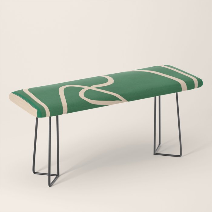 Abstract Line Art Cat 10 Bench Gallery Image 1