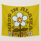 Made In Alaska Wall Tapestry Gallery Image 4