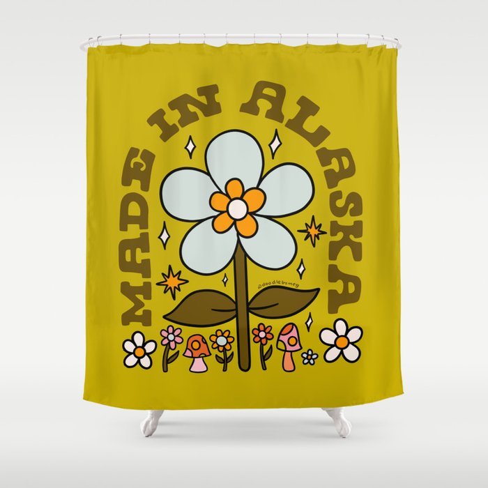 Made In Alaska Shower Curtain Gallery Image 1