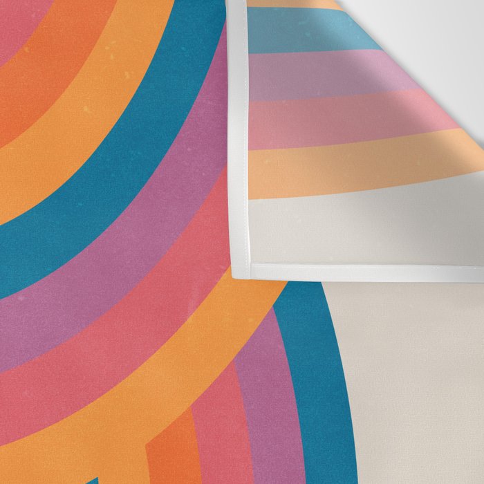 Vintage California Sun: Sacred Geometry Edition Wall Tapestry Gallery Image 3
