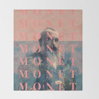For Claude Monet Throw Blanket Gallery Image 2