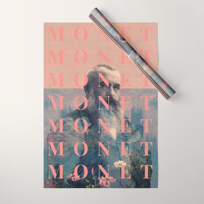 For Claude Monet Wrapping Paper Gallery Image 1