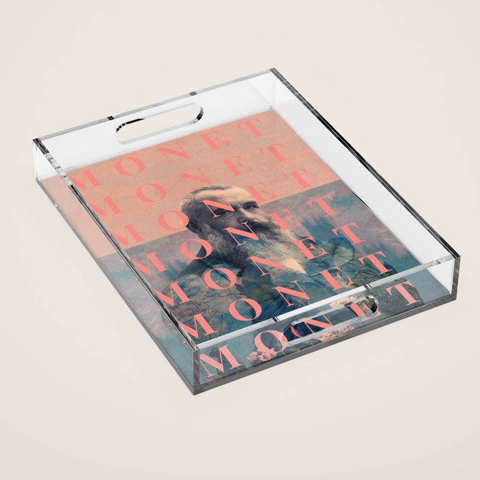 For Claude Monet Acrylic Tray Gallery Image 1