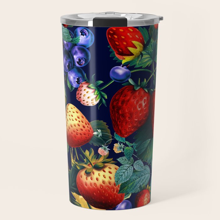 Strawberry Fields Forever II  Travel Mug Gallery Image 1