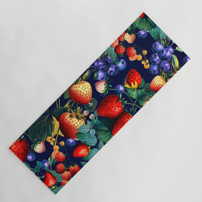 Strawberry Fields Forever II  Yoga Mat Gallery Image 1