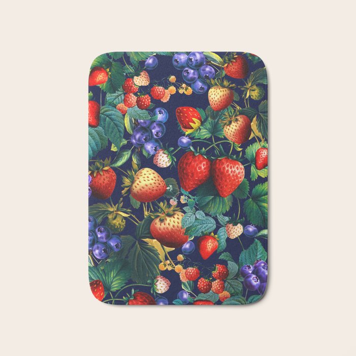Strawberry Fields Forever II  Bath Mat Gallery Image 1