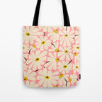 Daisy fresh 2 - pink Tote Bag Gallery Image 1