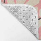 Daisy fresh 2 - pink Bath Mat Gallery Image 2