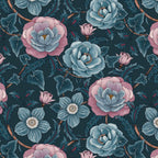 Dark Floral Elegance Coffee Mug Gallery Image 2