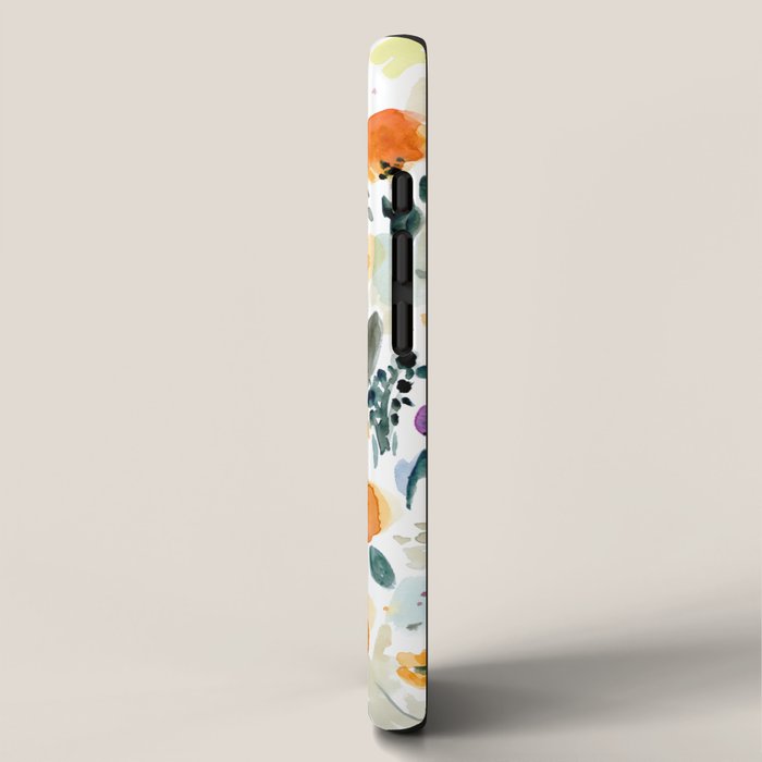 Cali Poppies + wild flowers iPhone Case Gallery Image 2