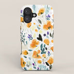 Cali Poppies + wild flowers iPhone Case Gallery Image 1