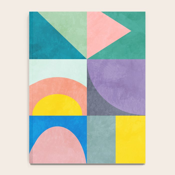 mid mod summer checkers Notebook Gallery Image 4