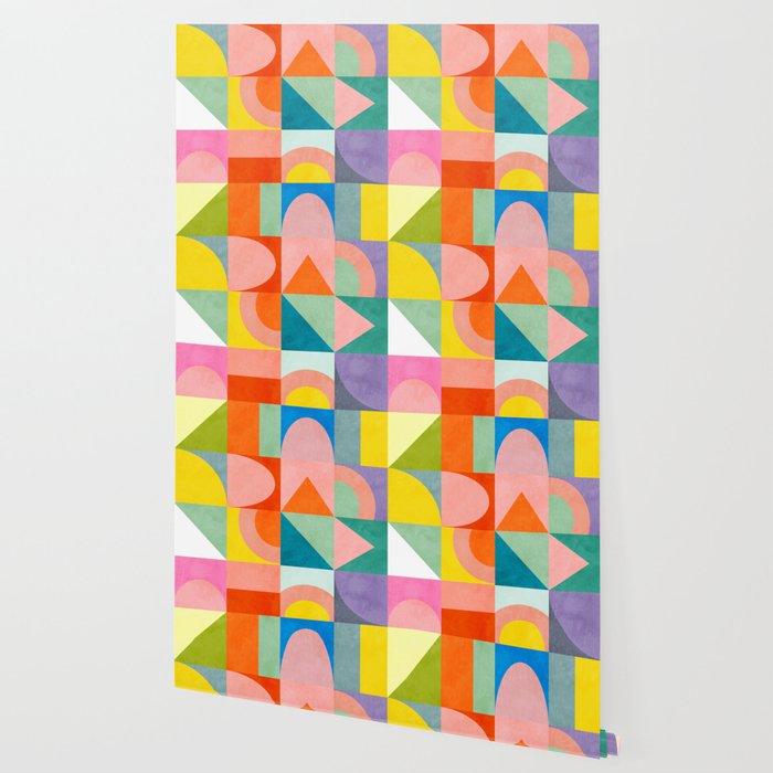mid mod summer checkers Wallpaper Gallery Image 2