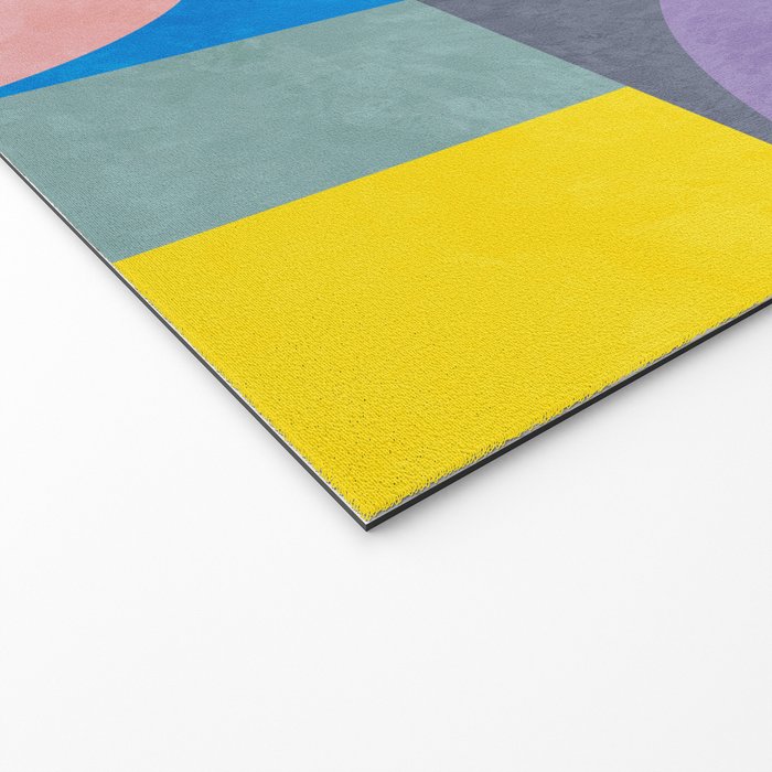 mid mod summer checkers Welcome Mat Gallery Image 2