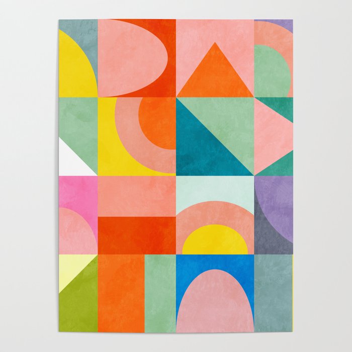 mid mod summer checkers Poster Gallery Image 4